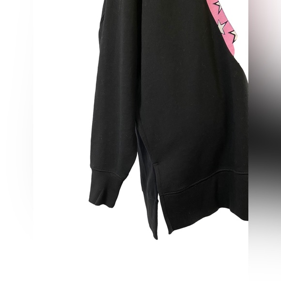 Cabana By Crown & Ivy Womens Black Knit Pullover Sweatshirt Sz L Soft - Picture 3 of 6